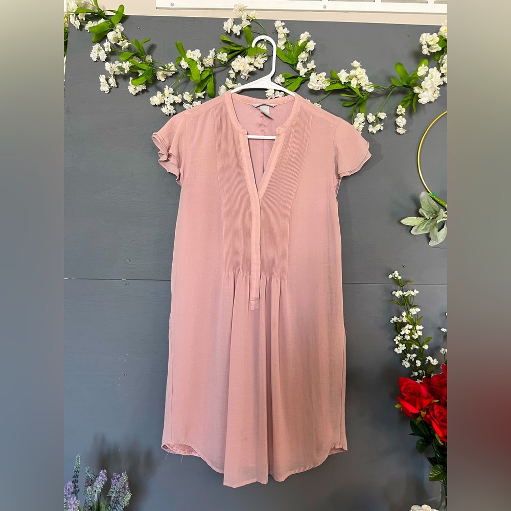 H&M pink dress